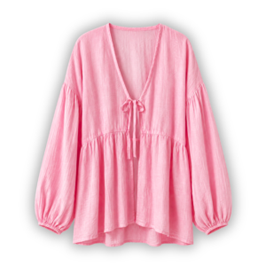 Blouse Rose Bohème Légère
